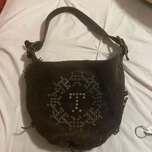 Thalia Sodi Vegan Shoulder Purse